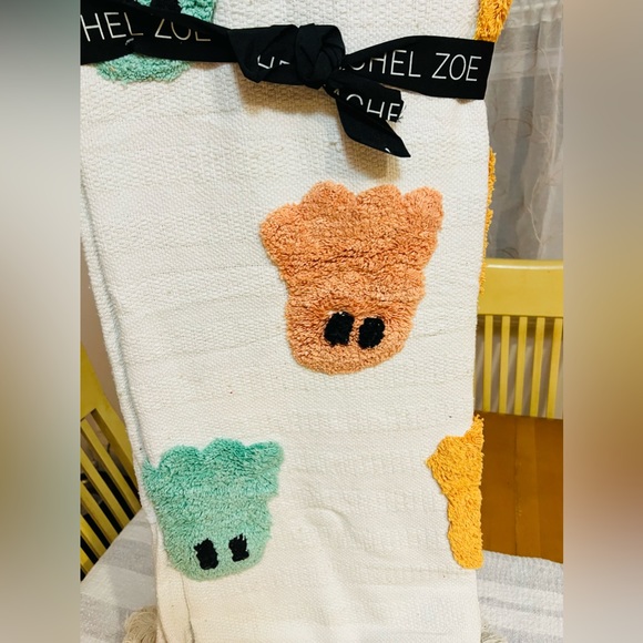 TJMaxx Pastel Multi-Color Ghost Blanket Rachel Zoe - Picture 6 of 6